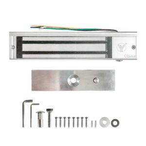Cerradura Electromagnética 180Kg con Sensor y Led YM-180 para control de acceso