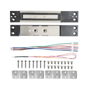 Cerradura Electromagnética + Perno con Sensor YM-2400 para Control de Acceso