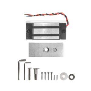 Cerradura Electromagnética de 60kg compacta YM-60 para control de acceso