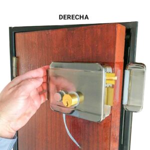 Cerradura tipo portón ABK 702B R | Apertura derecha para Control de Acceso