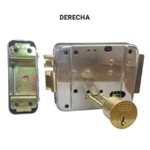 Cerradura tipo portón ABK 702B R | Apertura derecha para Control de Acceso
